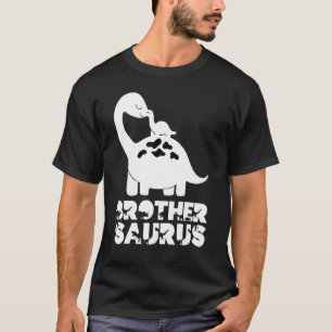 Camiseta Big Brothersaurus Rex Little Brother Saurus Bro Di
