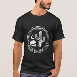Camiseta Big Cactus Rescue El 'Logo Círculo' Del Reino Unid