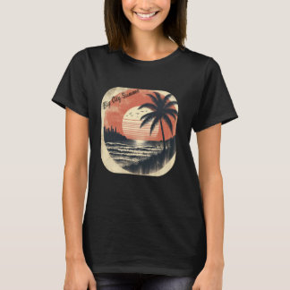 Camiseta Big City Summer Sunshine Beach Tropical Retro Vibe