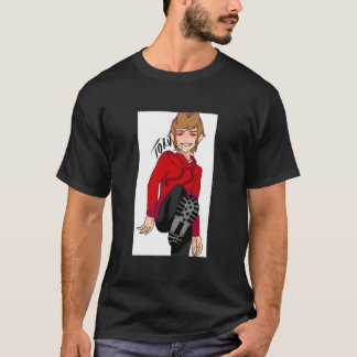 Camiseta Big Daddy Tord- Eddsworld Fundido con cuello-V