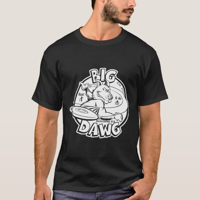 Camiseta Big Dawg Disk Husky (Anverso)