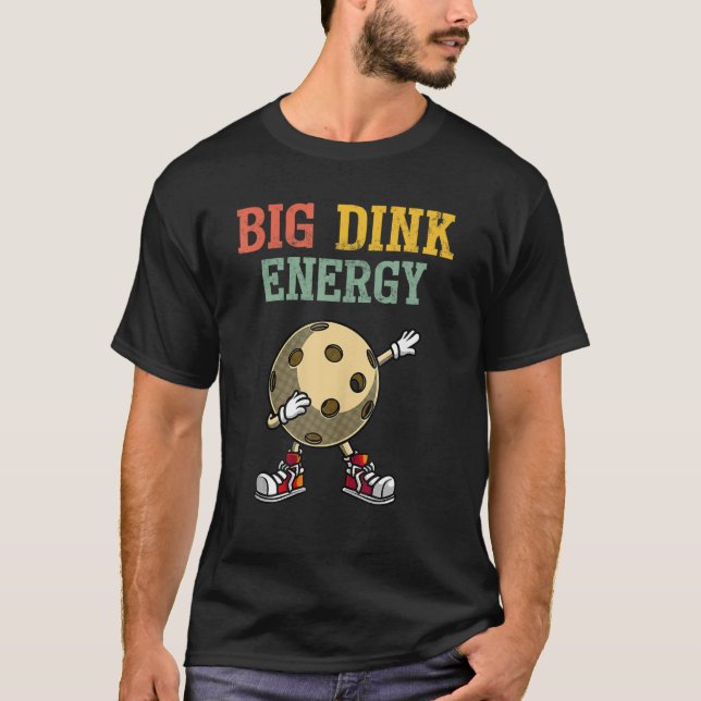 Camiseta Big Dink Energy Pickleball Pickleball Retro (Anverso)