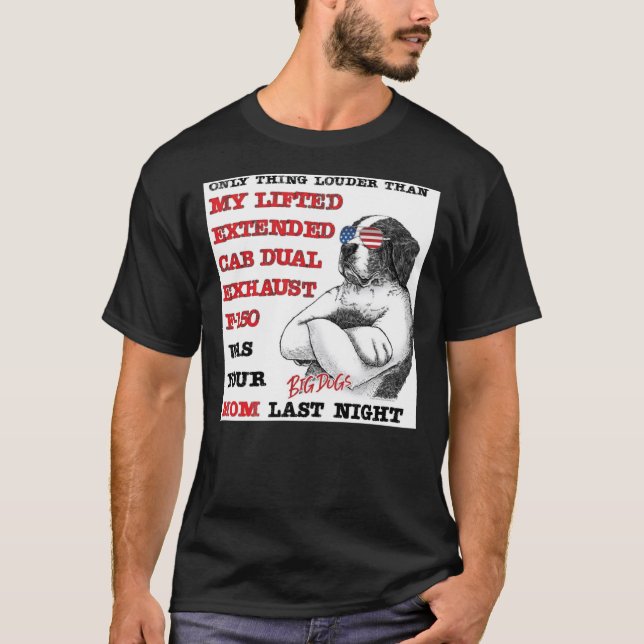 Camiseta Big Dog&x27;s Truck Classic T-Shirt (Anverso)