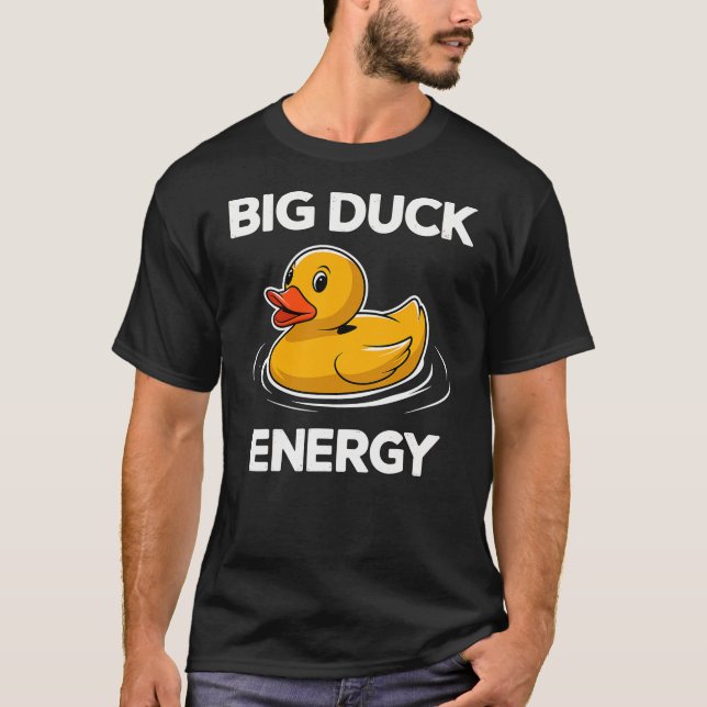 Camiseta Big Duck Energy Rubber Duck (Anverso)