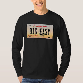 Camiseta Big Easy Louisiana License Plate