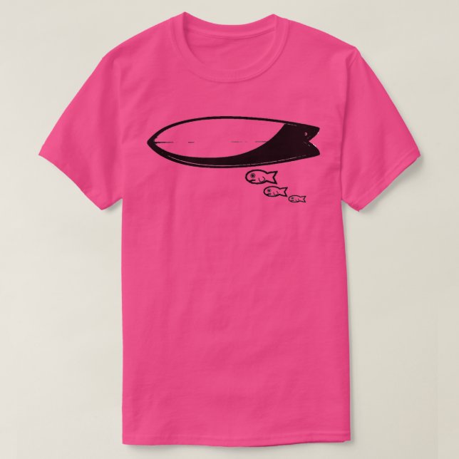 Camiseta BIG FISH little fish (Diseño del anverso)