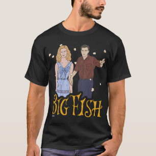 Camiseta Big Fish Tim Burton - "El tiempo se detiene"