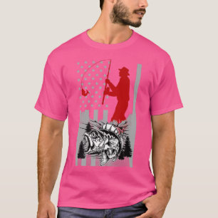 Camiseta Big Fisherman Flag Love Fishing Premium 