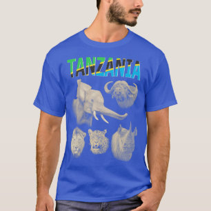 Camiseta Big Five Tanzania Safari