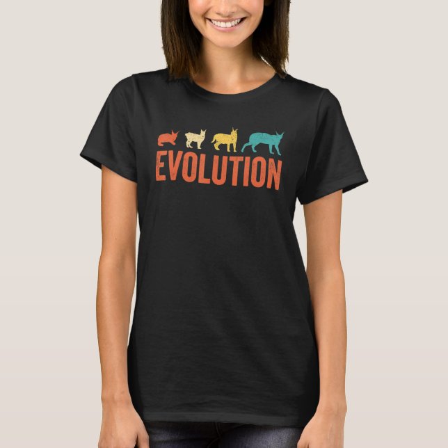 Camiseta Big Floppa Caracal Cat Meme Evolution_1 (Anverso)
