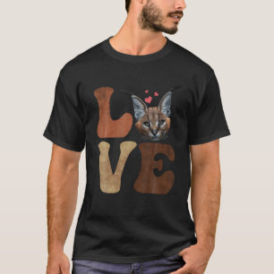 Camiseta Big Floppa Caracal Cat Meme LOVE