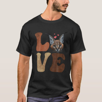 Camiseta Big Floppa Caracal Cat Meme LOVE