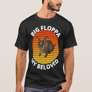 Camiseta Big Floppa Mi Querido Gato Caracal Meme