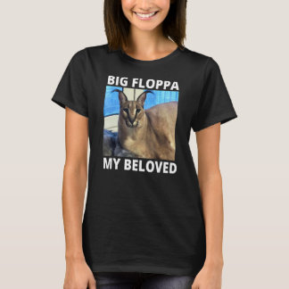 Camiseta Big Floppa mi querido meme de gato caracal