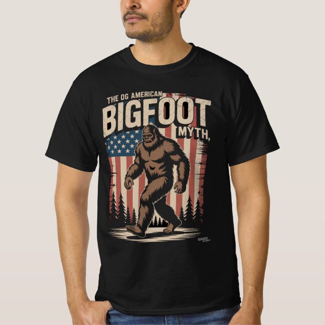 Camiseta Big Foot - El mito OG American (Anverso)
