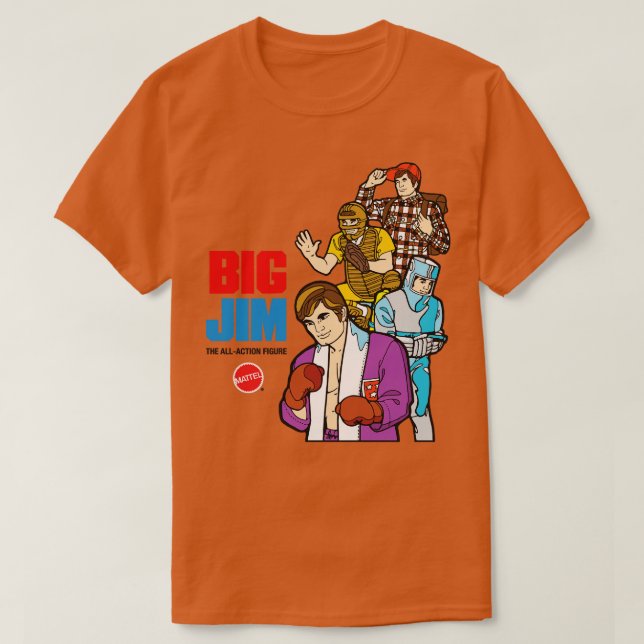 Camiseta Big Jim (Diseño del anverso)