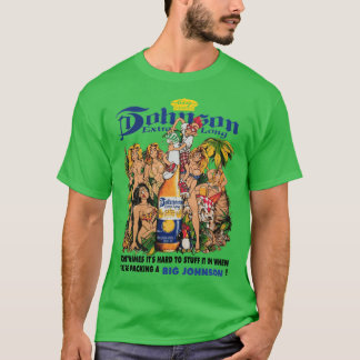 Camiseta Big Johnson Impreso en la parte trasera Unise niña