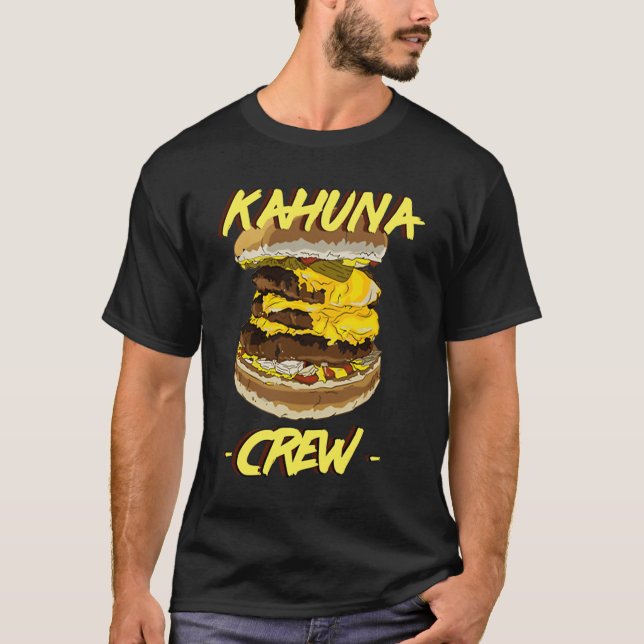 Camiseta Big Kahuna Burger Crew Chest Print  for Men & Wome (Anverso)