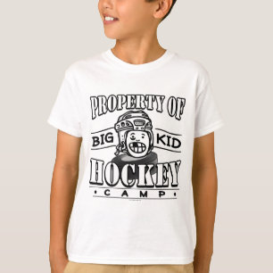 Camiseta Big Kid Hockey Camp White Helmet