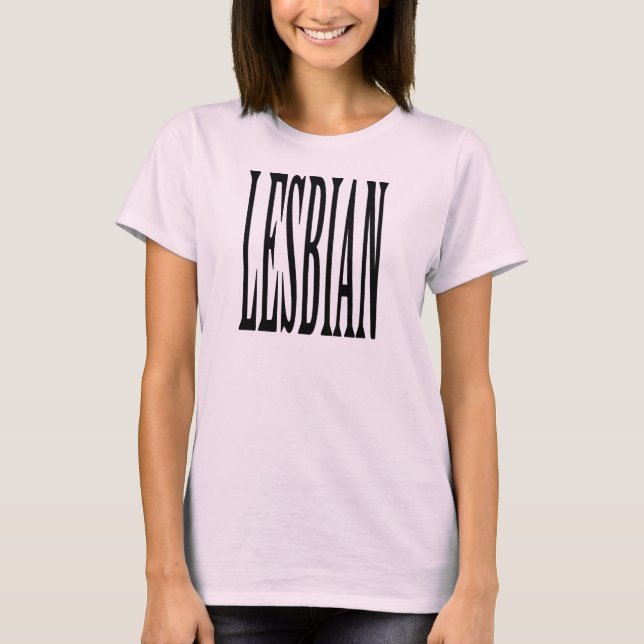 CAMISETA BIG LESBIAN (Anverso)
