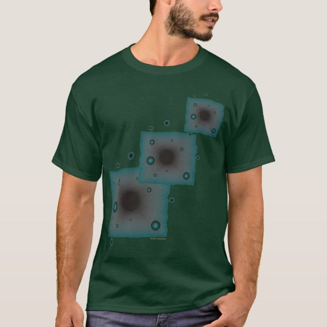 Camiseta Big Machines Wormhole Sci Fi Art Alien Black Hole (Anverso)
