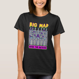 Camiseta Big Mad Npc Meme Gray People Face Mask Meme