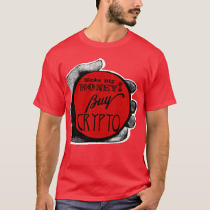 Camiseta Big Money Buy Crypto Red
