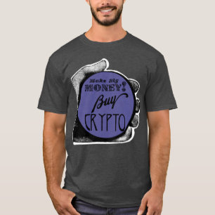 Camiseta Big Money Comprar Cripto Púrpura