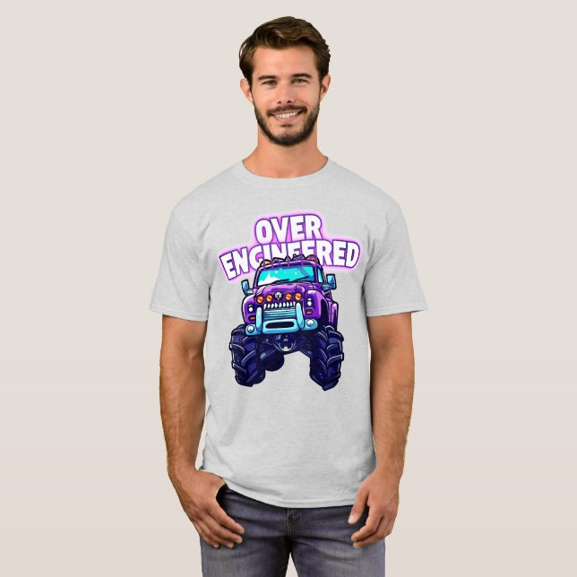 Camiseta Big Monster Truck T-shirt (Anverso completo)