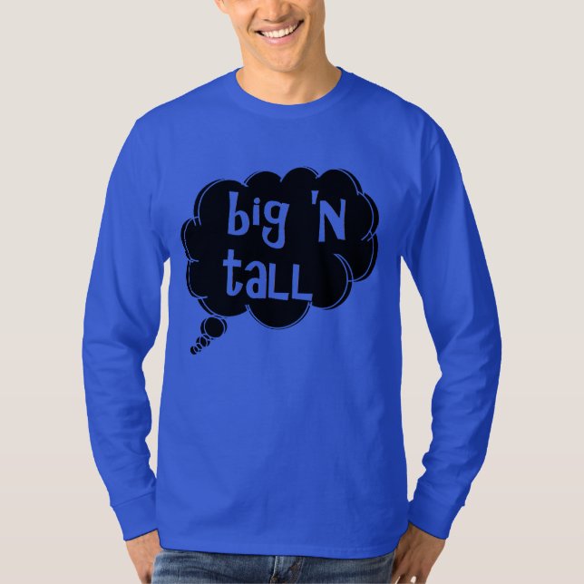 Camiseta Big 'n Tall de los hombres (Anverso)