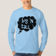 Camiseta Big 'n Tall de los hombres de DAL