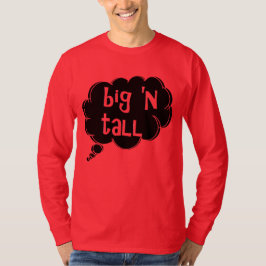 Camiseta Big 'n Tall de los hombres de DAL
