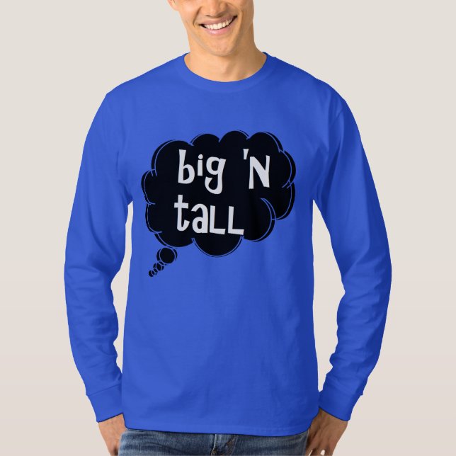 Camiseta Big 'n Tall para hombres de DAL (4x) (Anverso)