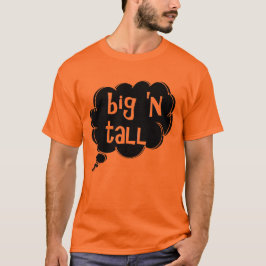 Camiseta Big 'n Tall por dalDesign (L-4xl)