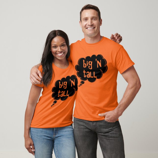 Camiseta Big 'n Tall por dalDesign (L-4xl) (Unisexo)