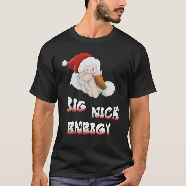 Camiseta Big Nick Energy, Santa (Anverso)