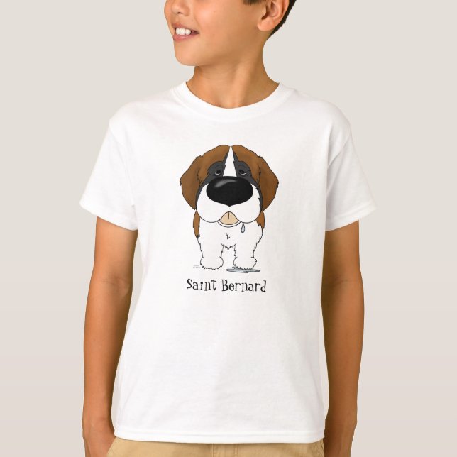 Camiseta Big Nose Saint Bernard (Anverso)