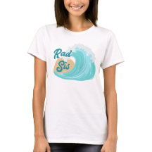 Camiseta Big One Wave Birthday Rad Sis