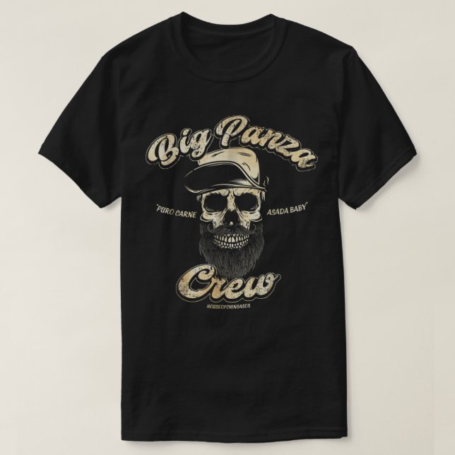 Camiseta Big Panza Crew Chingon (Diseño del anverso)