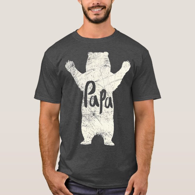 Camiseta Big Papa Bear Hug (Anverso)