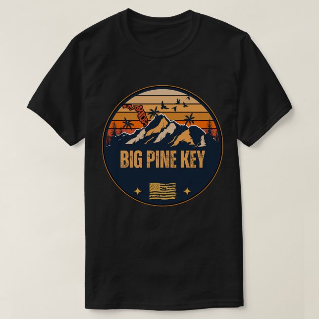 Camiseta Big Pine Key, Florida (Diseño del anverso)