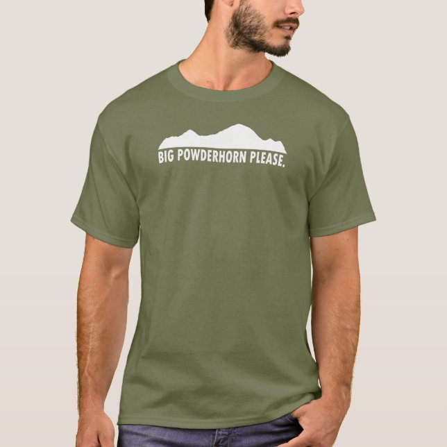 Camiseta Big Powderhorn Please (Anverso)