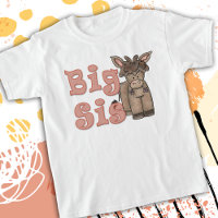 Big Sis Cute Donkey Burro Kids