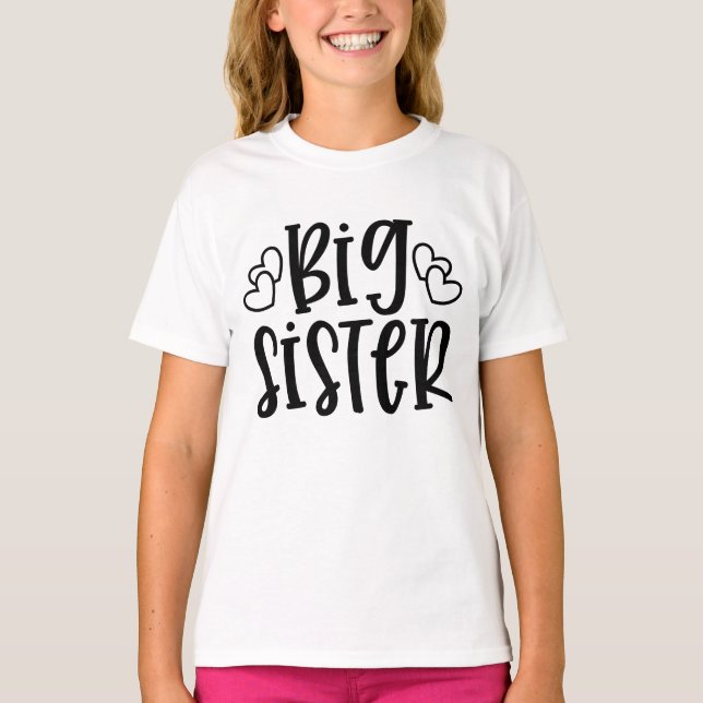 Camiseta Big Sister (Anverso)