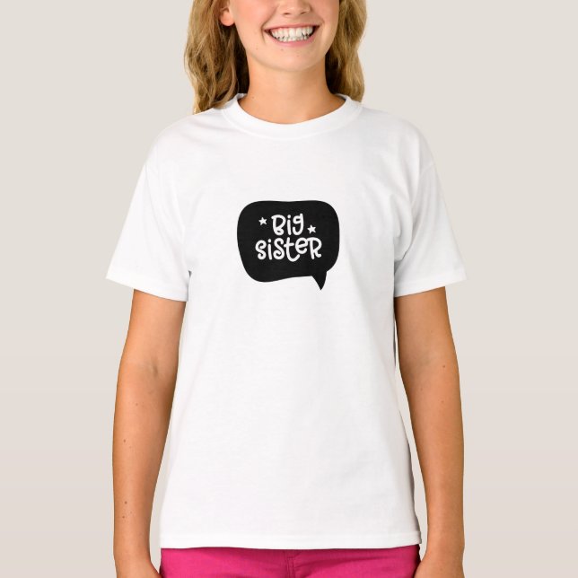 Camiseta Big Sister (Anverso)