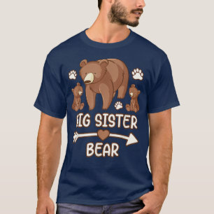 Camiseta big sister bear 2 cub shirt, big sister bear shirt