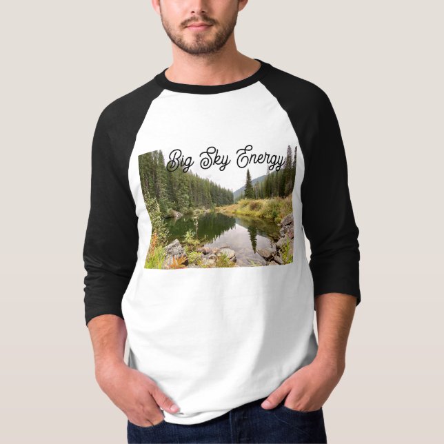 Camiseta Big Sky Energy Raglan Shirt (Anverso)