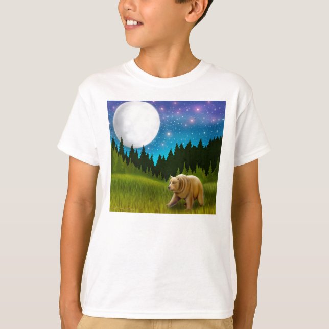 Camiseta Big Sky Grizzly Kids Sweatshirt (Anverso)