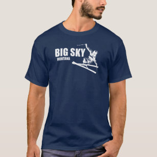 Camiseta Big Sky Resort Montana Skier