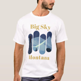 Camiseta Big Sky ski - Montana